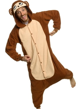 Silver Lilly Unisex Adult Pajamas Plush One Piece Cosplay Chipmunk Animal Costume